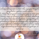Życzenia Noworoczne 2022